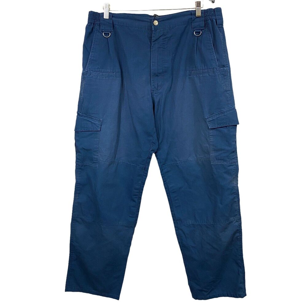 CQR Tactical Navy Blue Pants Men’s Size 40x34 Work Wear Outdoors Rugged
